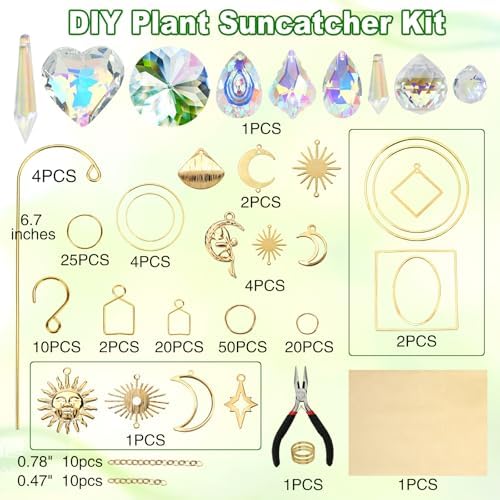 DIY Sun Catcher Kits for Adults, 260pcs Crystal Suncatchers Making Supplies - Image 4