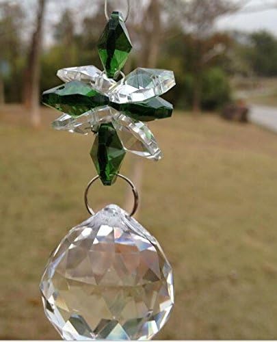 Garland Spectra 5PCS Crystal Suncatcher 260MM (H) Crystal Glass Chandelier Pendant Garden &/Home Decoration - Image 3