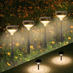 Linkind Solar Lights Outdoor 8 Pack, Solar Pathway Lights Warm White by Linkind
