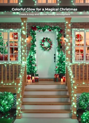 Minetom 4 Pack Solar-Christmas-Lights-Outdoor, Total 157FT, 400 LEDs - Image 2