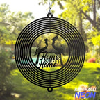 Personalized Wind Spinner Sublimation Hummingbird Custom Name Flowers Metal Art Laser Cut Design 3D Decor for Garden Yard Outdoor Indoor Lawn Patio Porch Birds Lover Presents (Red Cardinal Bird) - Image 4