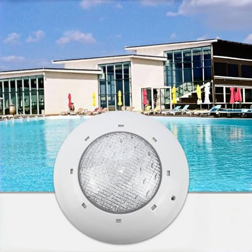 Diyeeni Pool LED Lights for Inground Pool, 12V AC Submersible Pool Lights with Remote, RGB Colorful Battery Powered IP68Waterproof Lights for Ponds, Parties, Aquariums (25W) by Diyeeni