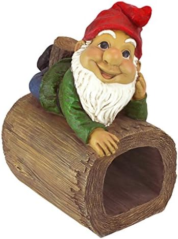 Design Toscano Stormy the Gnome Gutter Guardian Downspout Statue by DesignToscano