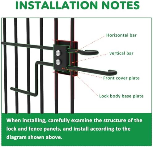 Garden Fence Animal Barrier with Gate, 10 Panels No Dig Dog Fence Outdoor - Image 5