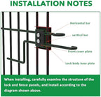 Garden Fence Animal Barrier with Gate, 10 Panels No Dig Dog Fence Outdoor - Image 5