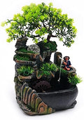 Gdrasuya10 Waterfountain Indoors Rockery Fountain Goldfish Waterfall Desktop Rockery Fountain Waterfall Water Sound Ornament by Gdrasuya10