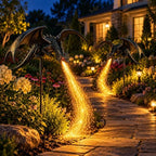 2027 New Solar Dragon Fire Garden Light, Dragon Flame Solar Light，2PC by Unknown