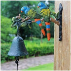 Dinner Bell,Cast Iron, Wall, Hand-Operated Decorative Door Mounted Color Garden & Home & Store & Outdoor Decorations - Image 2