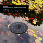 Solar Pond Aerator, 2.5W Floating Solar Aquarium Air Pump Pool Aerator, Pond Aerator Bubble Oxygenator with Air Hose and Bubble Stone for Outdoor Fish Pond Stock - Image 3
