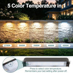 kadision 12-Pack 7” LED Retaining Wall Light Low Voltage 5CCT - Image 3