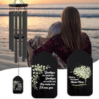 Personalized Sympathy Wind Chime, Memorial Wind Chimes Outdoor Deep Tone, Wind Chimes for Loss of Loved Father/Mother/Lover, Bereavement/Sympathy/Memorial Gifts for Remembrance - Image 4