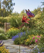 Regal Art & Gift Flower Garden Stake, Handcrafted Metal Yard Art Decor - Image 5