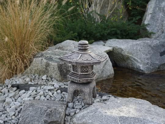Amazing Pagoda Lantern Outdoor Statue Zen Garden Decor Concrete Japanese Stone Lantern Chinese Pagoda - Image 4