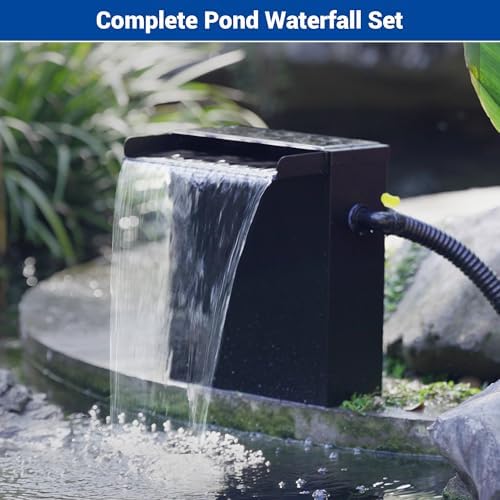 NFESOLAR Pond Waterfall Spillway with Pump Kit for Pond up to 2000 Gallons - Image 6