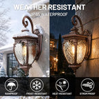 Porch Lights Outdoor Wall Lights Exterior Sconce Light Fixtures - Image 2