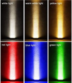 Led Spot Lights - Spotlight Led Beam Light, 110-230V LED Long Distance Spotlight Outdoor Building Wall Washer, IP67 Waterproof Porch Beam Lights, for Hotel Villas, Building Lighting(Red) - Image 7