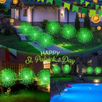 Tujoe 6 Pcs Halloween Solar Firework Stake Lights 180 LED 8 Modes - Image 6