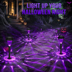 GIGALUMI Solar Halloween Lights Outdoor Waterproof Pathway Lights, 12 Pack - Image 2