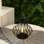JHY DESIGN Decorations Outdoor Table Lamp Nightlight 7.5''High Modern Style Battery Powered Lamp with 6-Hours Timer Feature Decorative Bedside Lamp for Room Indoor Outdoor Table Garden Party - Image 6