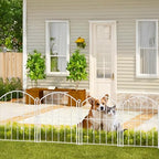 Decorative Garden Fence, 17in (H) x 10ft(L) No Dig Fence - Image 3