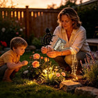 Solar Light Watering Can Cute Cat – LED Waterproof Decoration Outdoor Solar - Image 3