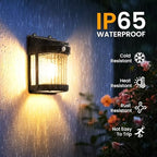PEVOROS Solar Fence Lights Outdoor Waterproof, Fence Deck Lights 8 Pack - Image 5