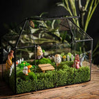 Fairy Garden Accessories Outdoor, Fairy Garden Decor Kit Fairy Garden Figurines Supplies Resin Fairy House - Image 7