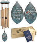 ASTARIN Personalized Sympathy Wind Chimes Deep Tone, 35inch Cardinal Wind Chimes, in Loving Memory of Dad/Mom, Memorial Gifts for Funeral Condolences(Produced in Texas) by Astarin