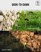 Yoolax Solar Torch Lights Waterproof Dusk to Dawn Pathway Lights - Image 2