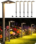 EDISHINE Low Voltage Landscape Lighting, LED Pathway Lights, 6 Pack by EDISHINE
