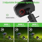 nipify 12 Pack Solar Lights Outdoor, Motion Sensor Spot Landscape Light - Image 4