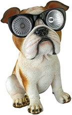 Design Toscano Bright Eyes Solar Pug Dog Garden Statue by DesignToscano