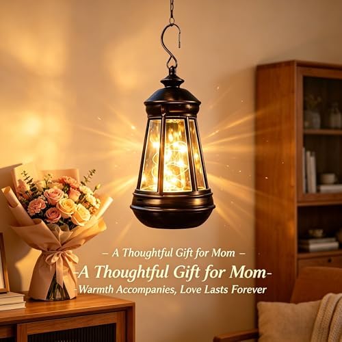 Vintage Solar Hanging Lantern LED String Light (2pcs) - Image 2