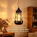 Vintage Solar Hanging Lantern LED String Light (8pcs) - Image 2