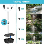 NFESOLAR 30W Solar Pond Pump with Pond Filter for Ponds up to 600 Gallons - Image 4