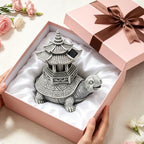 Solar Garden Turtle Statue, Outdoor Light Decoration Gift for Women Mom Dad - Image 6