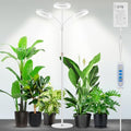 Garpsen Floor Plant Light, 3 Head Full Spectrum Grow Light with Base by Garpsen