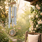Personalized Memorial Wind Chimes Loss of Christian Ones - Image 4
