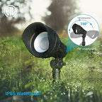 DEWENWILS LED Low Voltage Landscape Lights, 12V Aluminum Outdoor Spotlight - Image 3