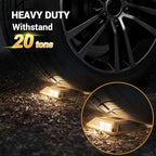 Solar Dock Lights Outdoor 6 Pack, IP68 Waterproof Driveway Deck Light, Warm - Image 3