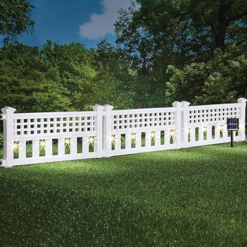 Collections Etc 3-Piece Solar Garden Border Set, Decor - Image 2