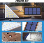 NIORSUN Solar Stair Lights,Cool White Outdoor Step Lights IP67 Waterproof Auto On Off, Outdoor Stair Lights for Steps,Stair,Patio,Yard,Porch,Front Door,Sidewalk,Deck Decor（Brown, 16 Pack） - Image 5