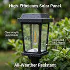 Solar Pathway Lights Outdoor 10 Pack, LED Solar Garden Lights - Image 3