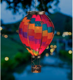 Regal Art & Gift Hot Air Balloon Solar Lantern, Hanging Outdoor Waterproof - Image 6