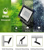 L LOHAS LED Auto On/Off Purple Halloween Flood Light Outdoor 50W Plug in - Image 4