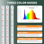 SDOVUERC 16'' 3 Bars Grow Light Strips for Indoor Shelves Plants Growing. - Image 3