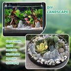 Warmtree 10Pcs Fake Rock+10 Pcs Simulation Miniature Rockery - Image 6