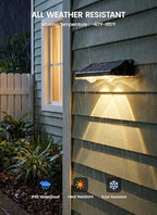 Brightown 12 Pack Solar Fence Lights Outdoor, 3000/4000/6000K/RGB 12 Modes - Image 4