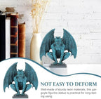GALPADA Halloween Season Gothic Resin Gargoyle Statue for Garden Decor - Image 7
