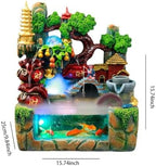 House Decorations Small Rockery Flowing Water Fountain Garden Courtyard Glass Fish Tank Home Living Room Landscape Ornaments Desk Fountain - Image 2